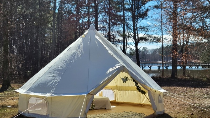 16ft glamping tent. 