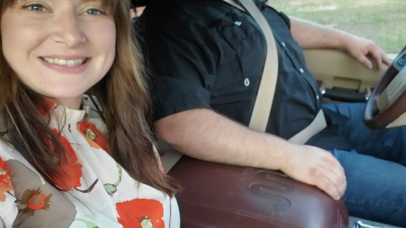 My beautiful wife and me