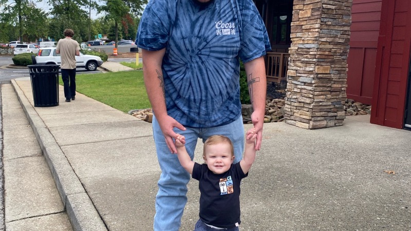 Me and my son