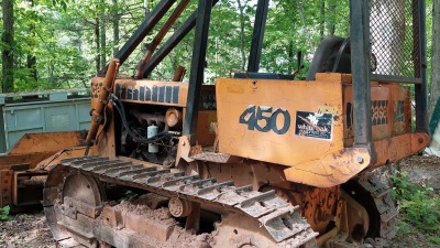 bulldozer with 6 way blade
