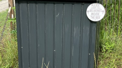 storage shed for garbage bin