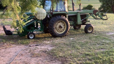 Our transplanter set up