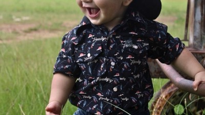 Our little cowpoke 